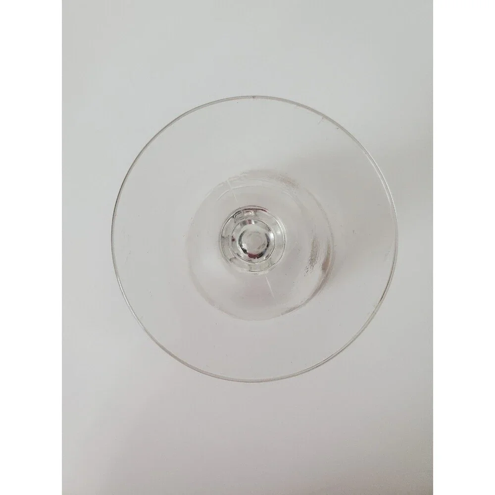 Libbey Gold Leaf Frosted Footed Pilsner Glass Vintage